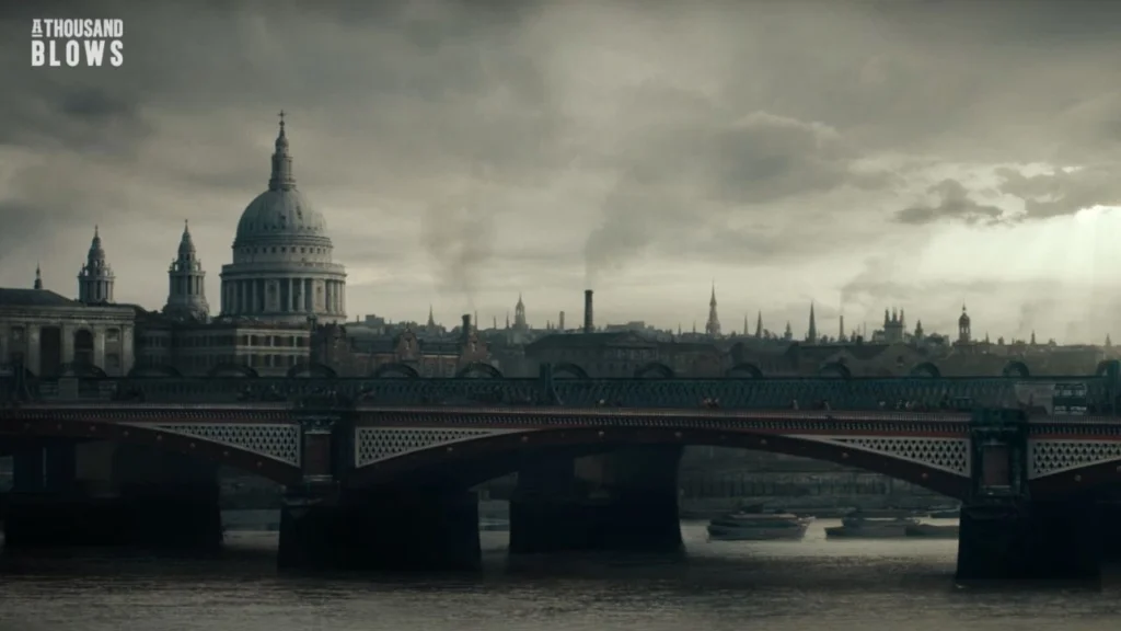 A Thousand Blows Filming in St. Paul’s Cathedral