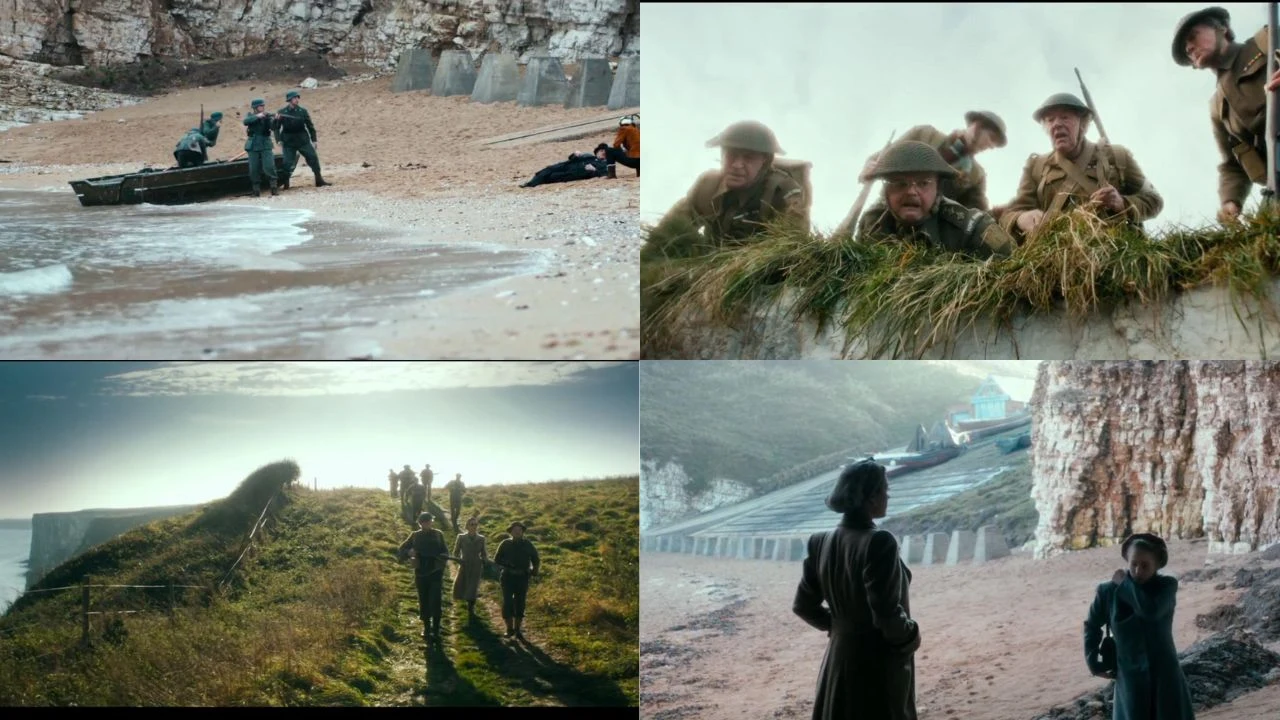 Dad's Army Filming in Flamborough and Bempton Cliffs, Bridlington