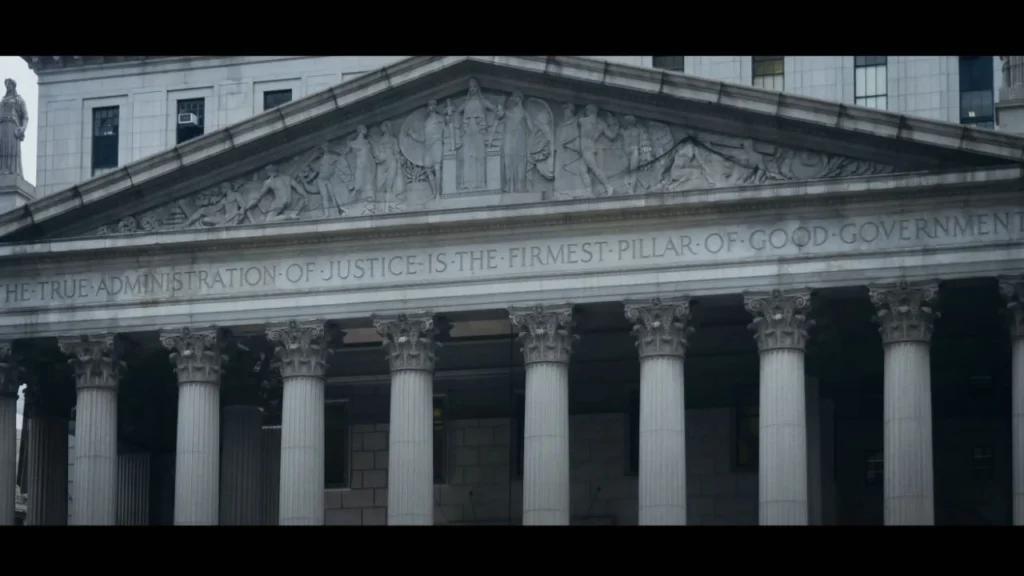 Flight Risk Filming in New York Supreme Court, New York Country