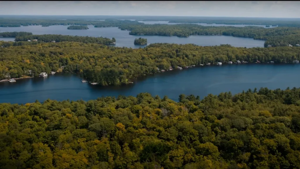 My Old Ass Filming in Muskoka Lakes, Ontario