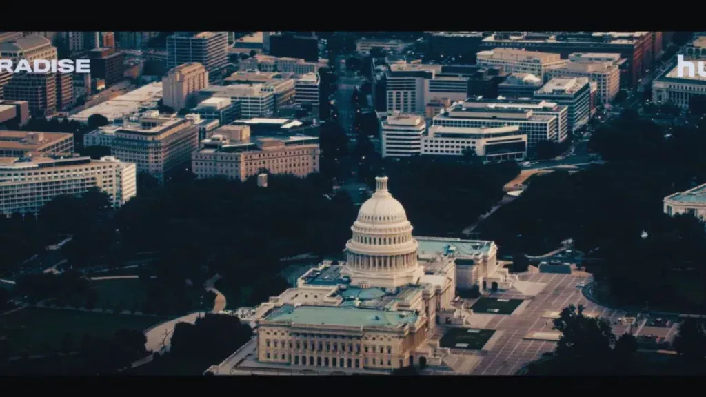 Paradise Filming in Washington, D.C., USA (The United States Capitol)