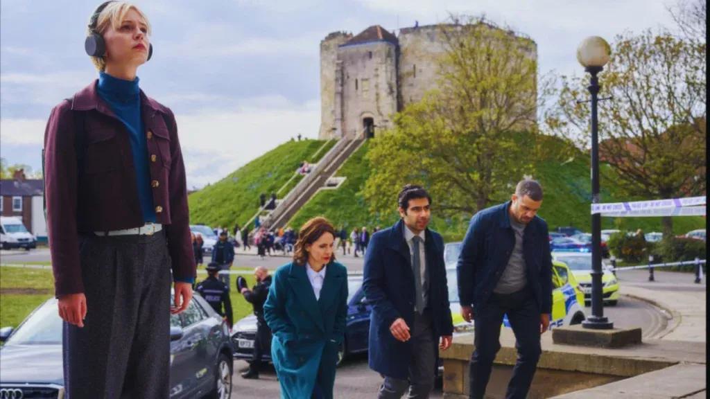 Patience Filming in Clifford's Tower, York