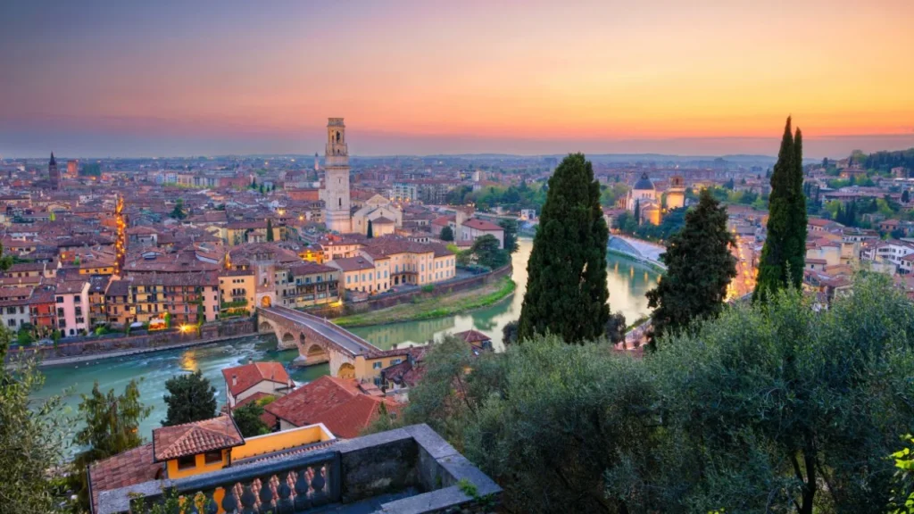 Verona's Romeo & Julie Filming in Verona, Italy