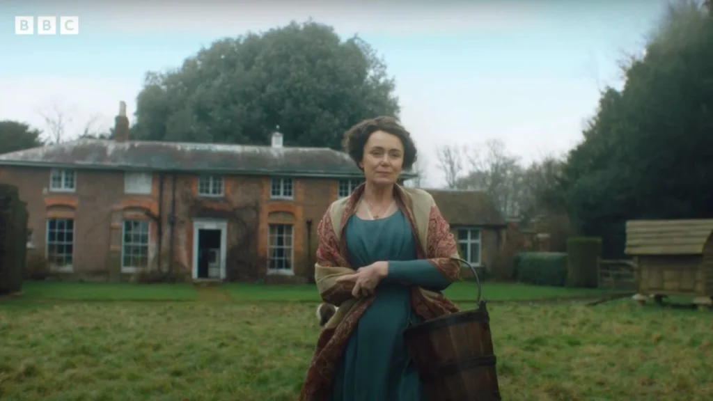 Miss Austen Filming in Chawton, Hampshire