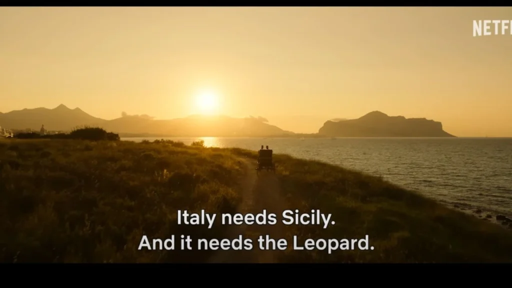 The Leopard Filming in Sicily, Italy