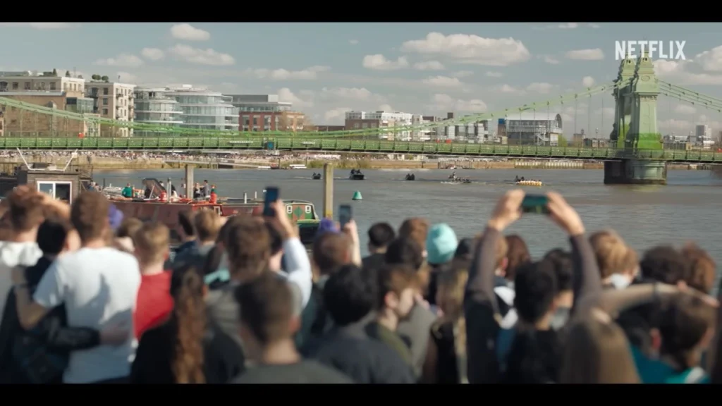 Hammersmith Bridge, London Featured in Netflix's My Oxford Year