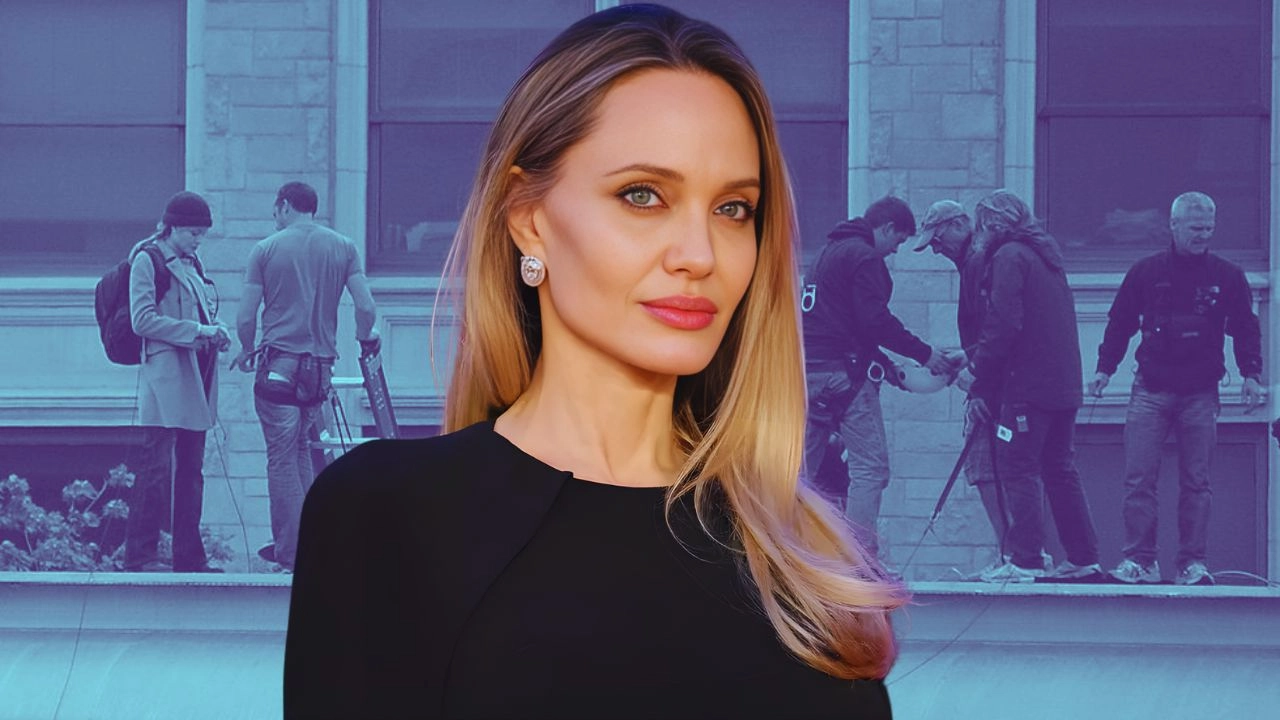 Angelina Jolie Spotted Filming Dark New Thriller in Rhinebeck, New York