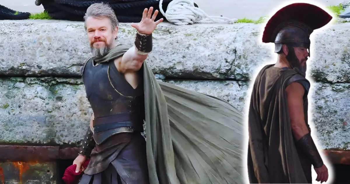 Matt Damon Says Filming The Odyssey on IMAX Was Loud and Challenging