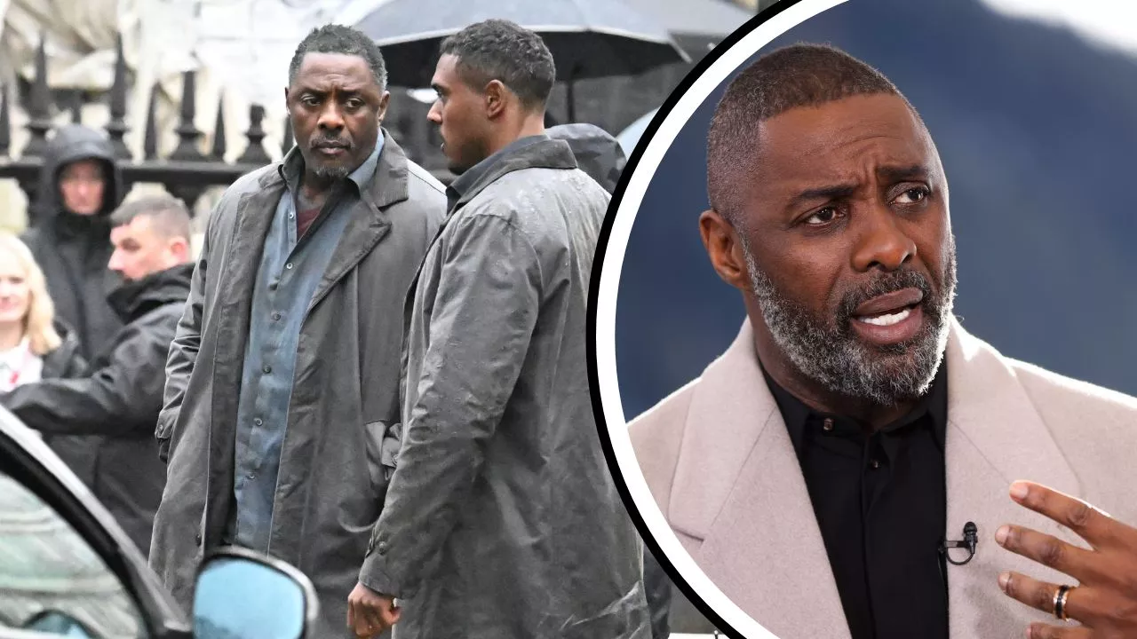 Idris Elba Spotted Filming 'Luther 2' in London as Netflix Sequel Production Begins