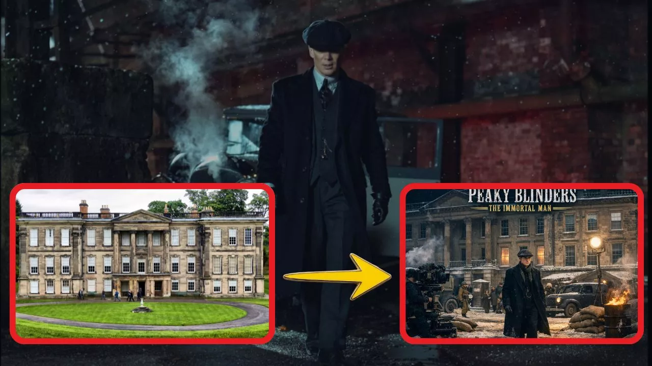 Peaky Blinders Movie Turned Calke Abbey into a Wartime Film Set