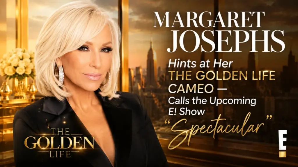 Margaret Josephs Confirms Palm Beach Cameo on E!'s The Golden Life — Calls It _Spectacular