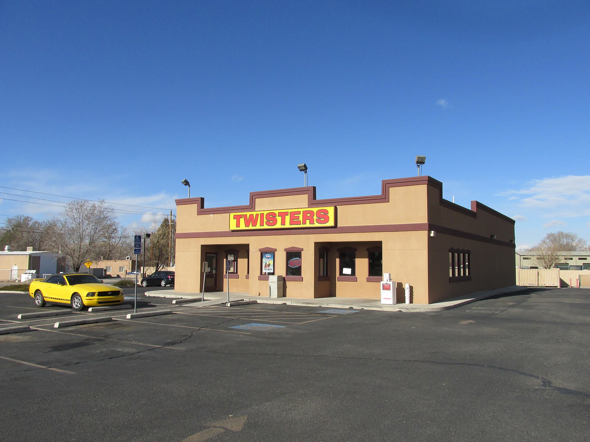 Twisters restaurant on Isleta Boulevard in Albuquerque, the real-life Los Pollos Hermanos from Breaking Bad